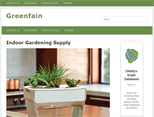 Tablet Screenshot of greenfain.info